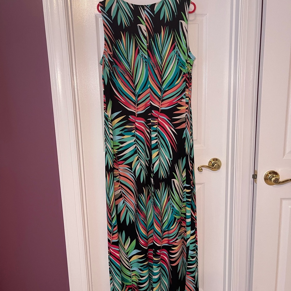 Tropical New Directions Woman maxi dress size 1X - Picture 4 of 7